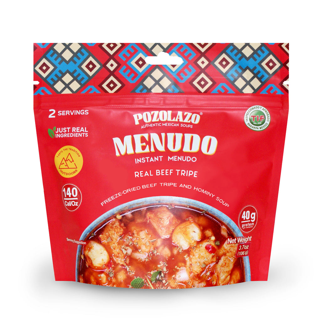 MENUDO SOUP - High Protein Outdoor Pouch