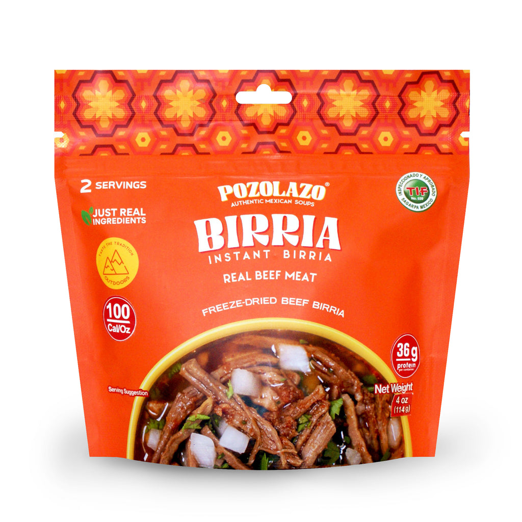 BIRRIA SOUP - High Protein Outdoor Pouch