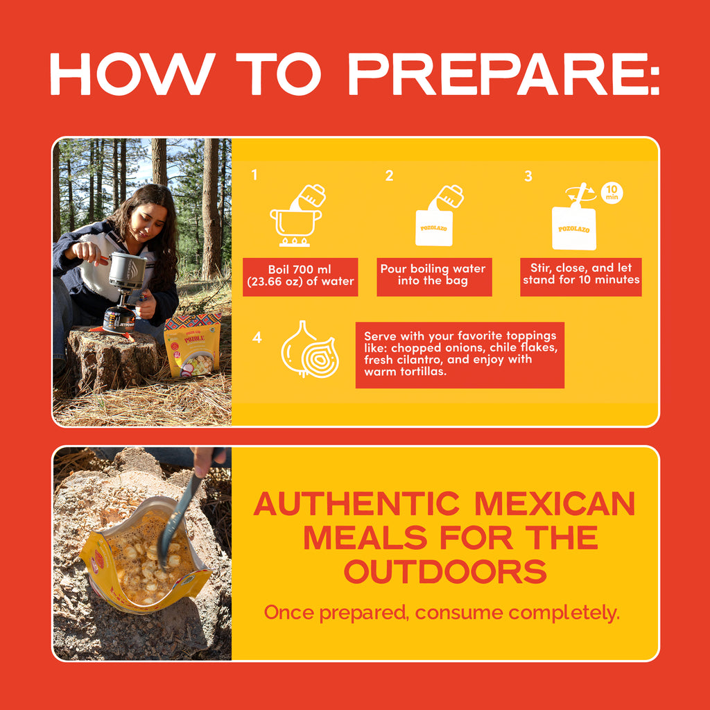 Wholesale 12 PACK | BIRRIA SOUP - High Protein Outdoor Pouch