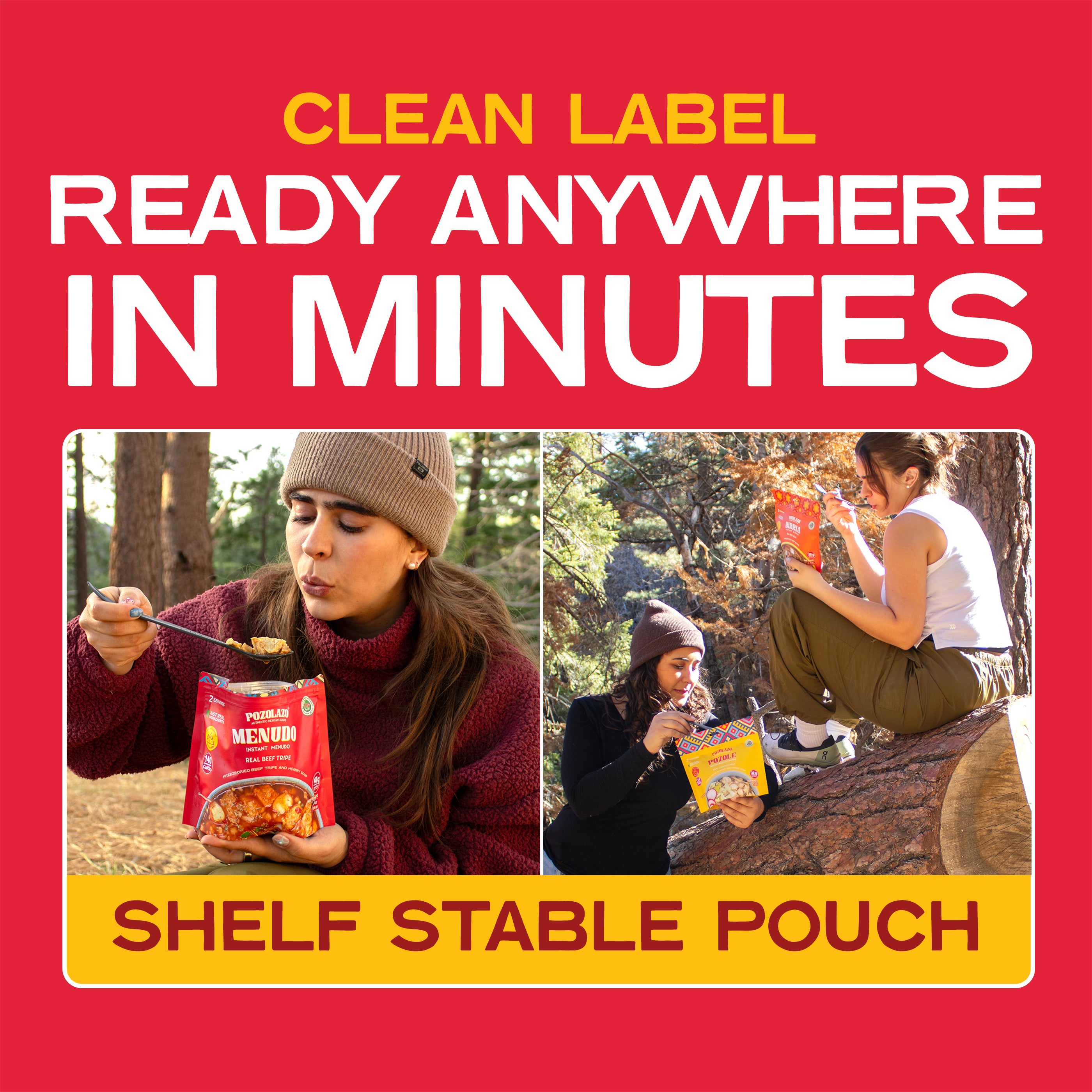 MENUDO SOUP - High Protein Outdoor Pouch