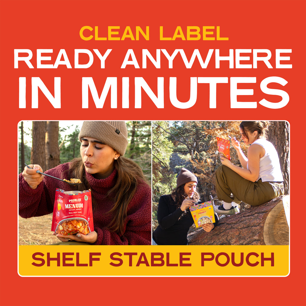 Wholesale 12 PACK | BIRRIA SOUP - High Protein Outdoor Pouch