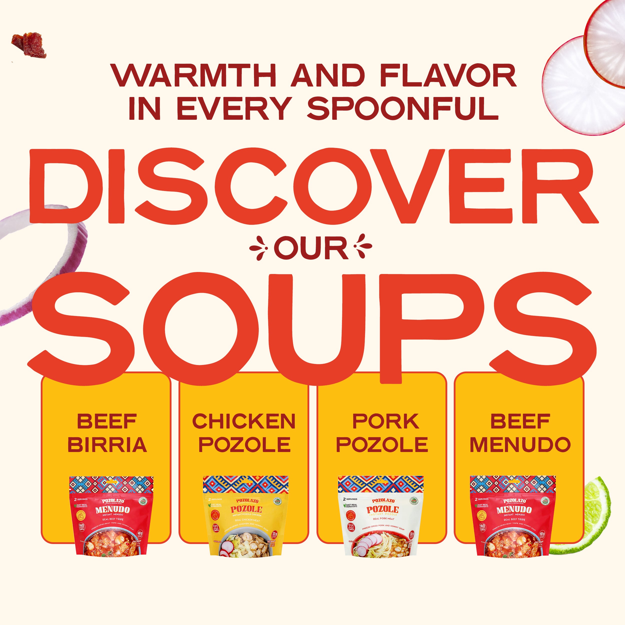 MENUDO SOUP - High Protein Outdoor Pouch