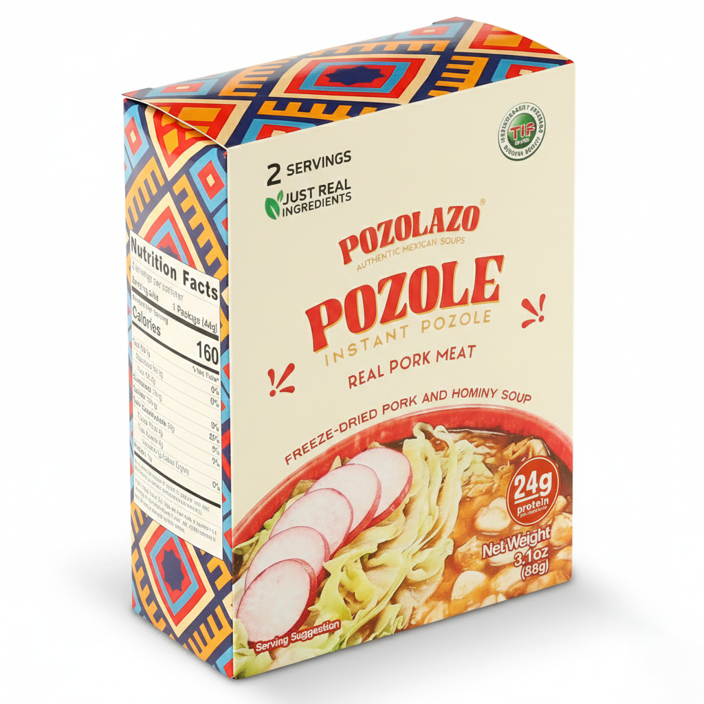 Wholesale 12 PACK | PORK POZOLE - Family Pack - Gourmet Experience