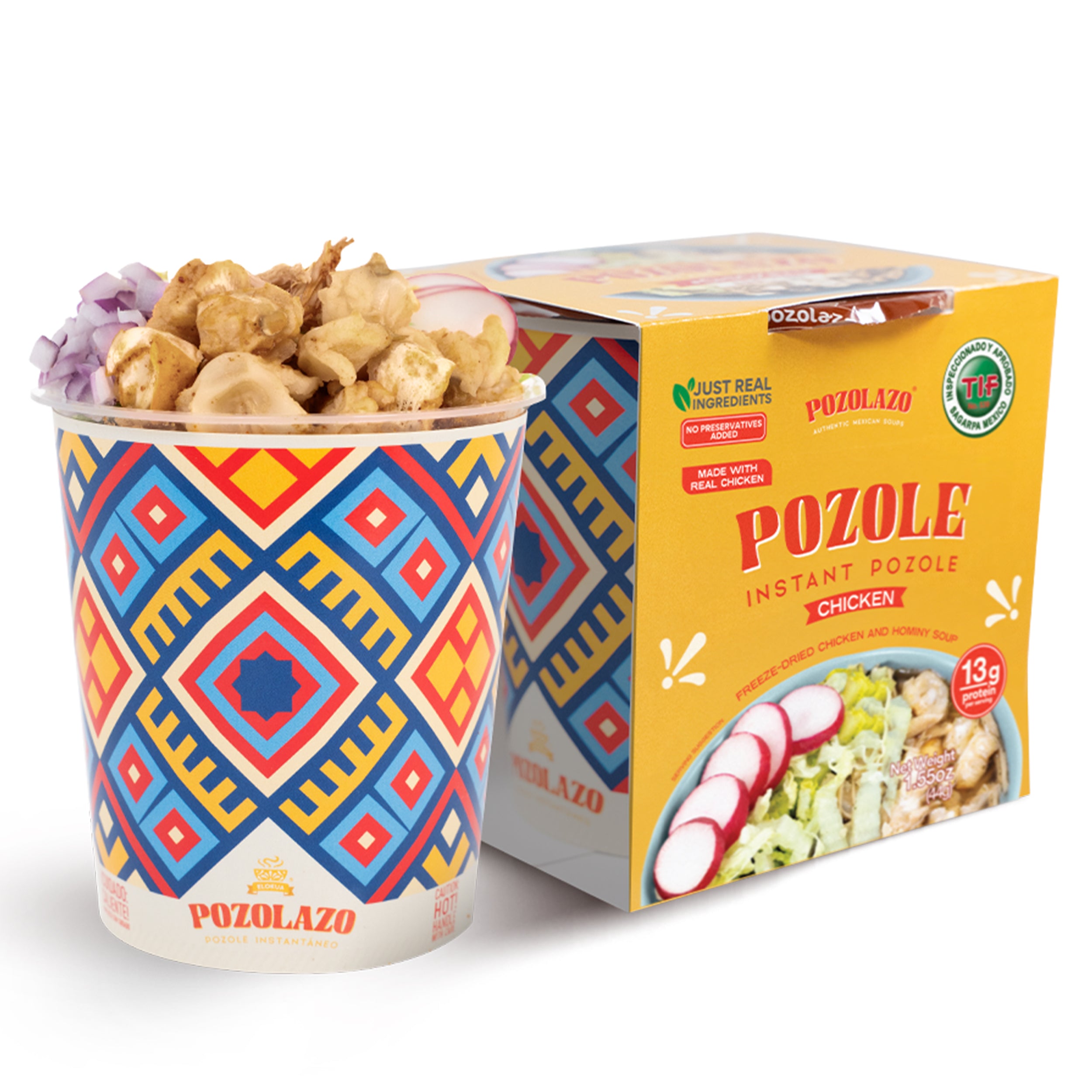Wholesale 12 PACK | CHICKEN POZOLE – On-The-Go Cup