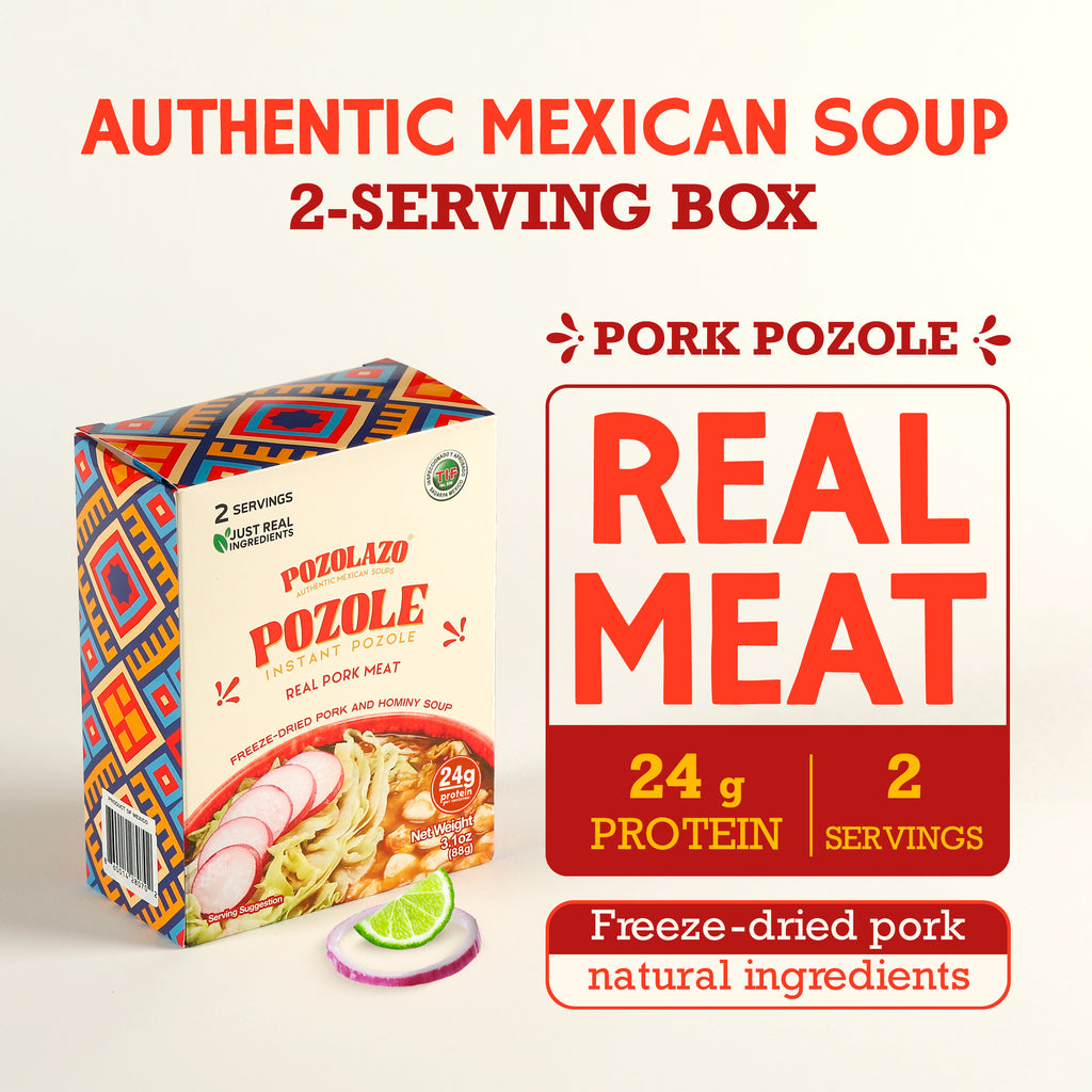 Wholesale 12 PACK | PORK POZOLE - Family Pack - Gourmet Experience