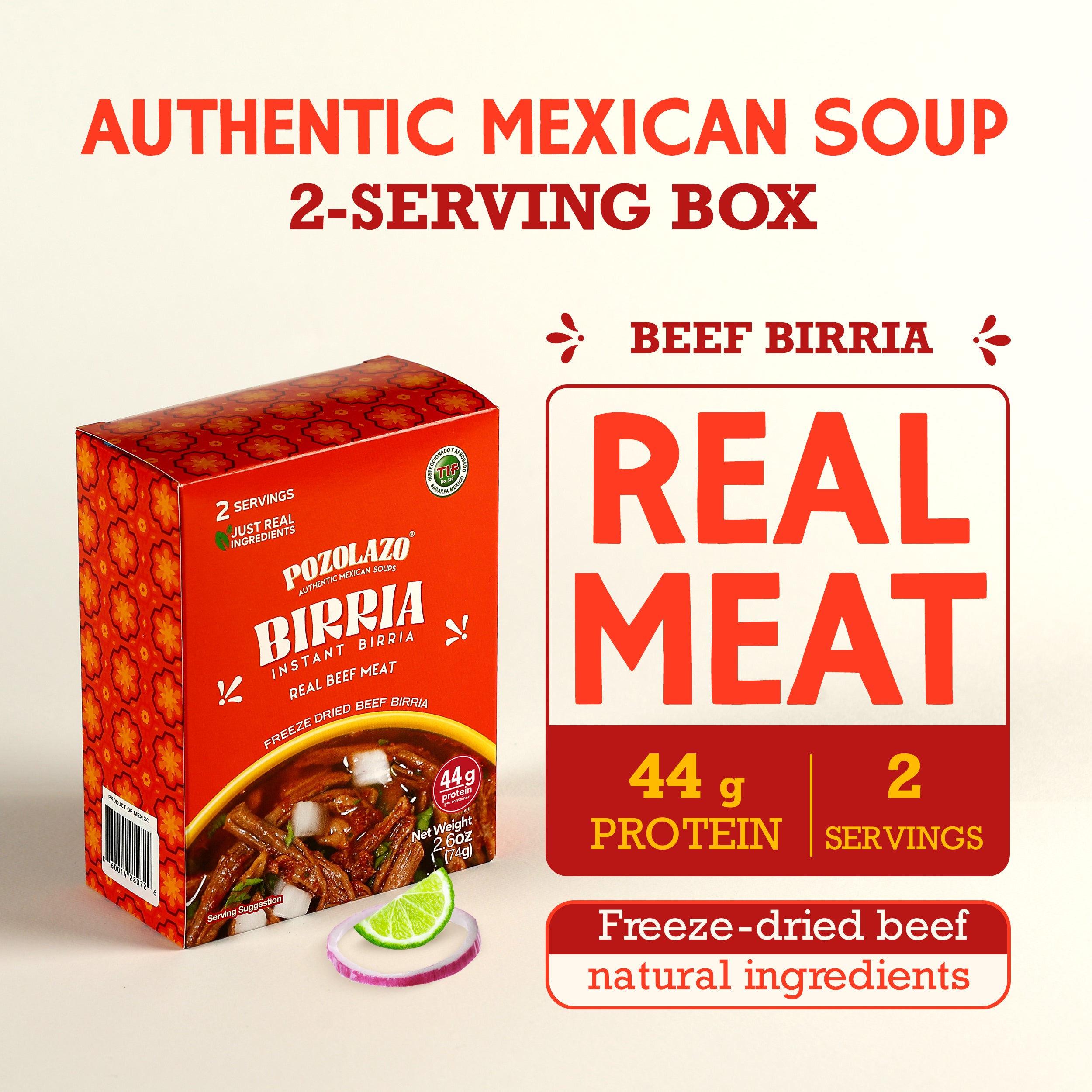 Wholesale 12 PACK | BIRRIA SOUP - Family Pack - Gourmet Experience