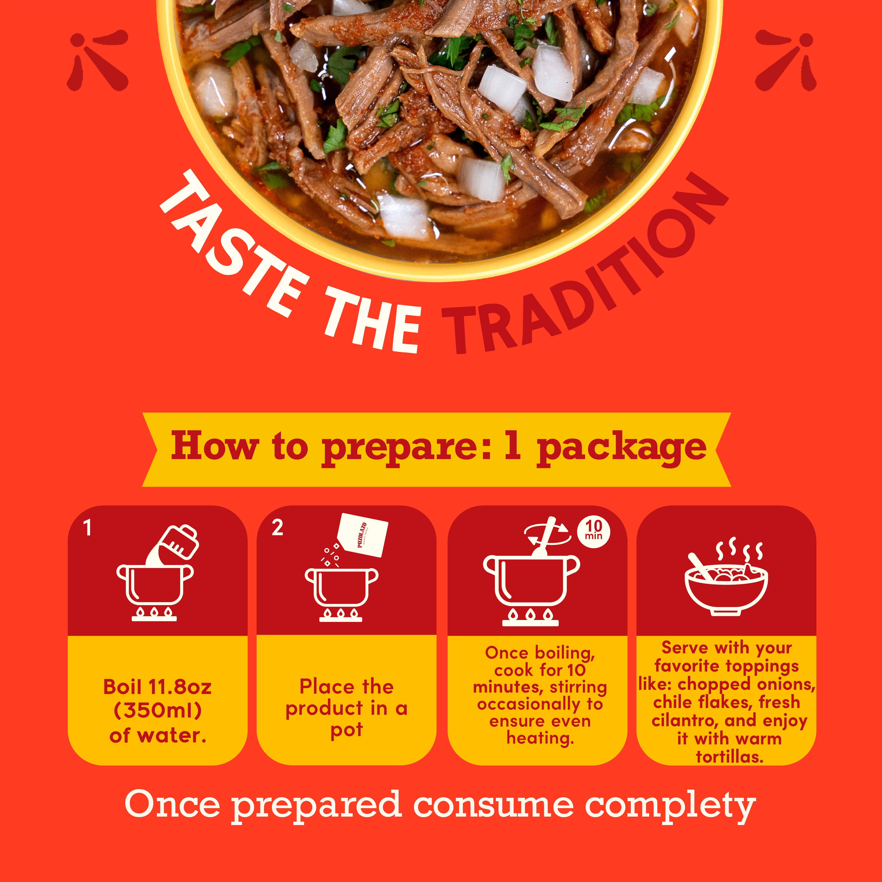 Wholesale 12 PACK | BIRRIA SOUP - Family Pack - Gourmet Experience