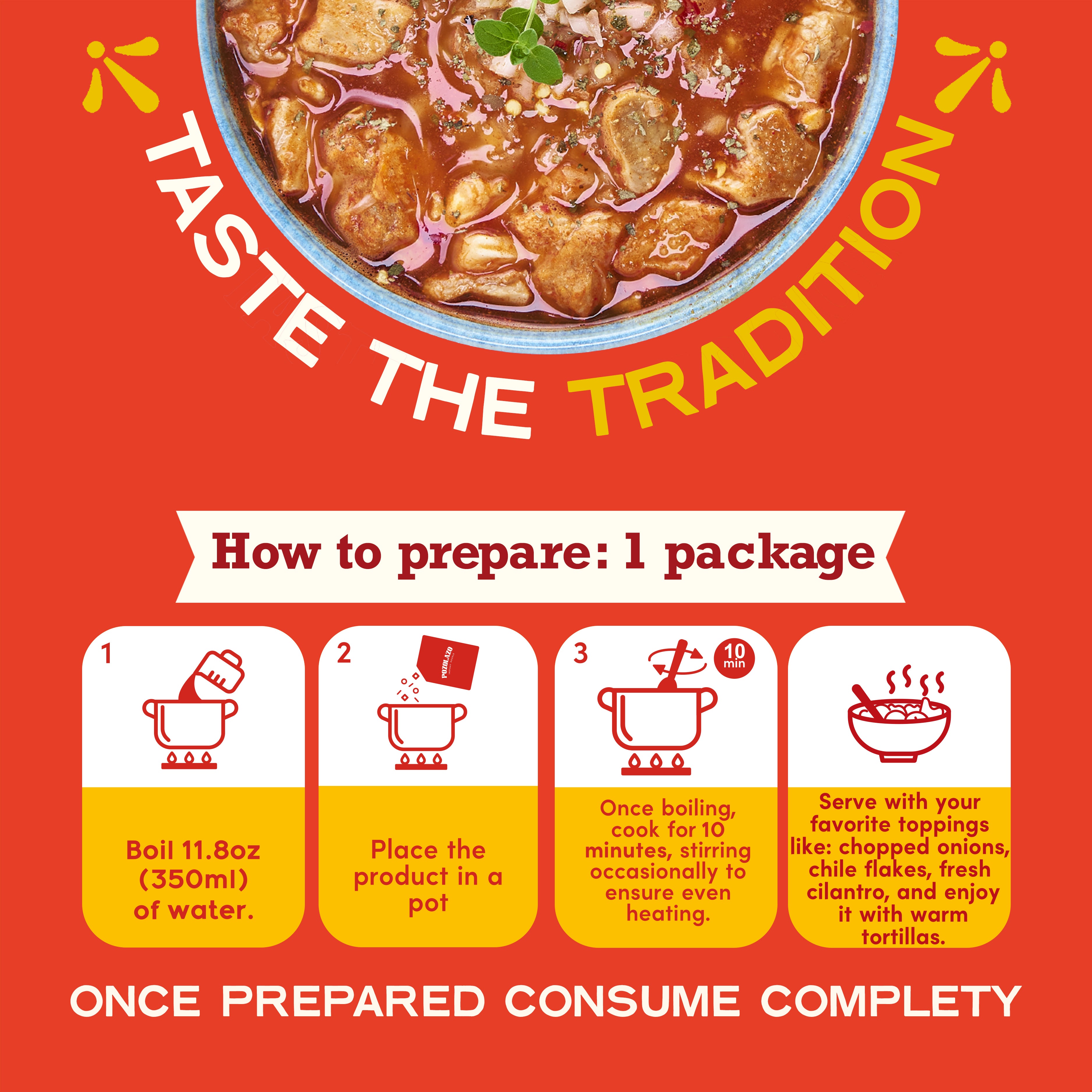 MENUDO SOUP - Family Pack - Gourmet Experience