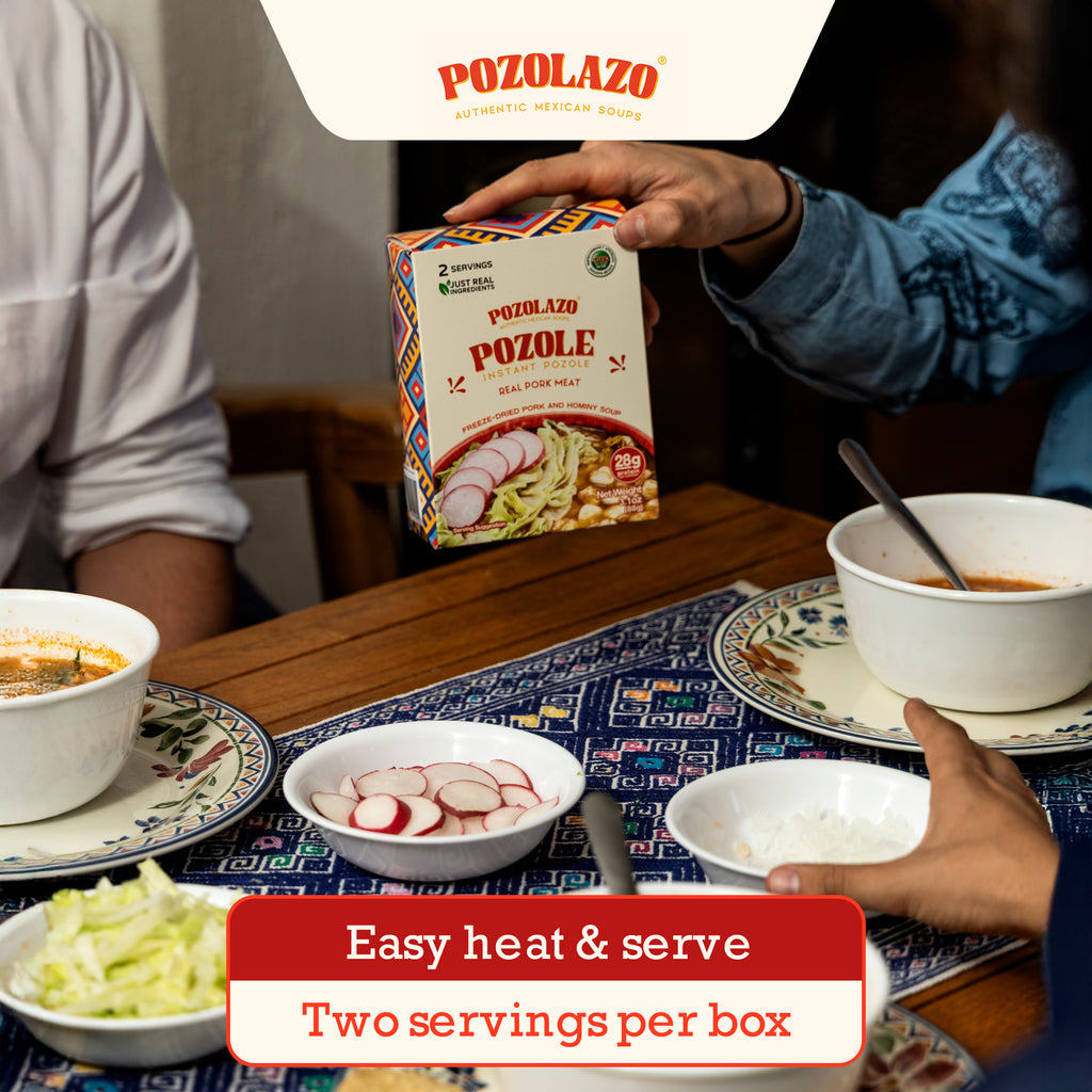 Wholesale 12 PACK | PORK POZOLE - Family Pack - Gourmet Experience