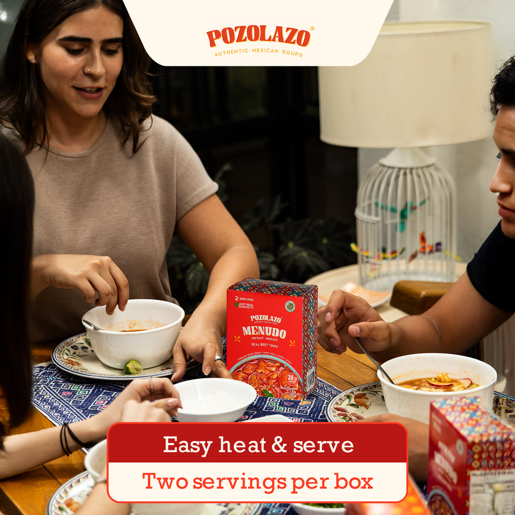 Wholesale 12 PACK | MENUDO SOUP - Family Pack - Gourmet Experience - 12 Pack