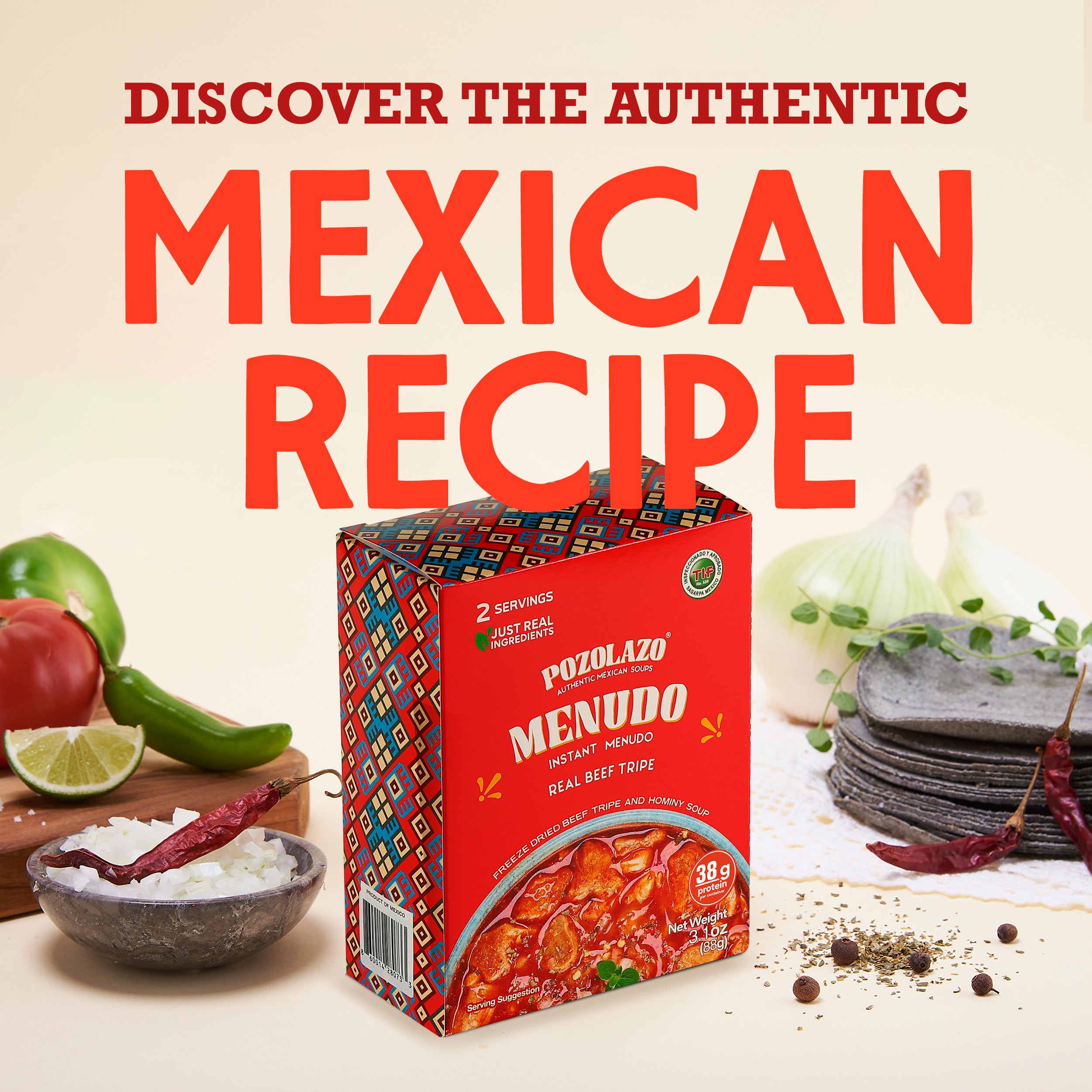 Wholesale 12 PACK | MENUDO SOUP - Family Pack - Gourmet Experience - 12 Pack