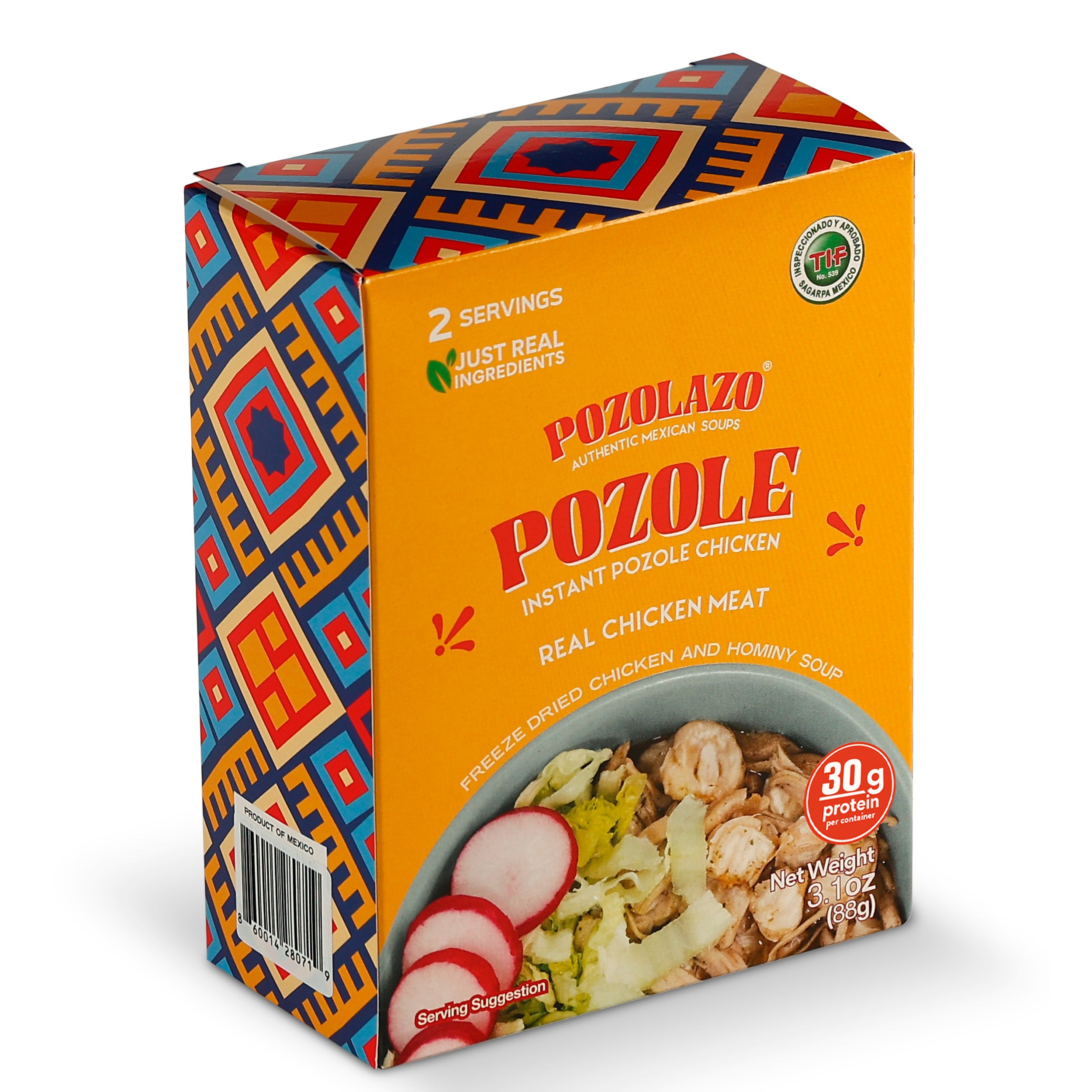 Wholesale 12 PACK | CHICKEN POZOLE - Family Pack - Gourmet Experience