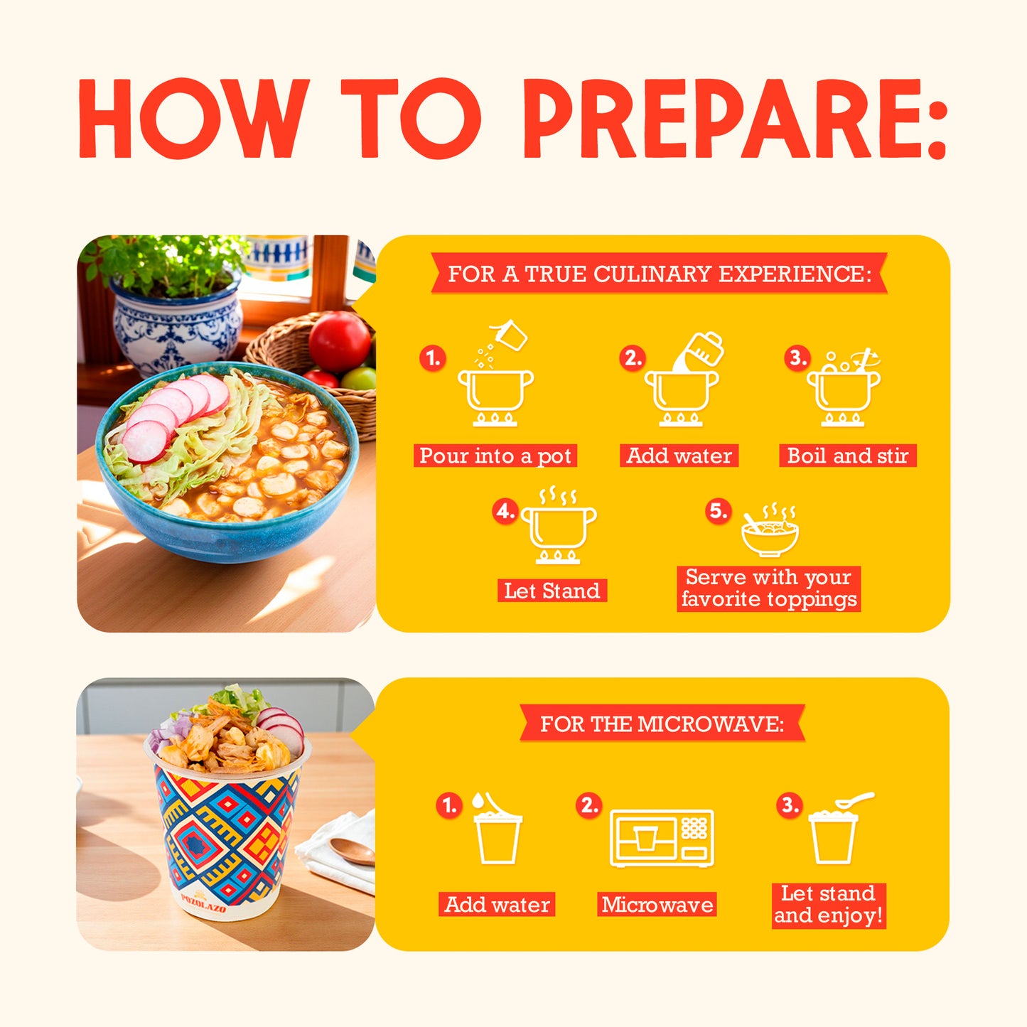 Pork Pozole Cup - 6 Pack