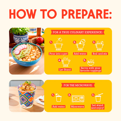 Pork Pozole Cup - 6 Pack