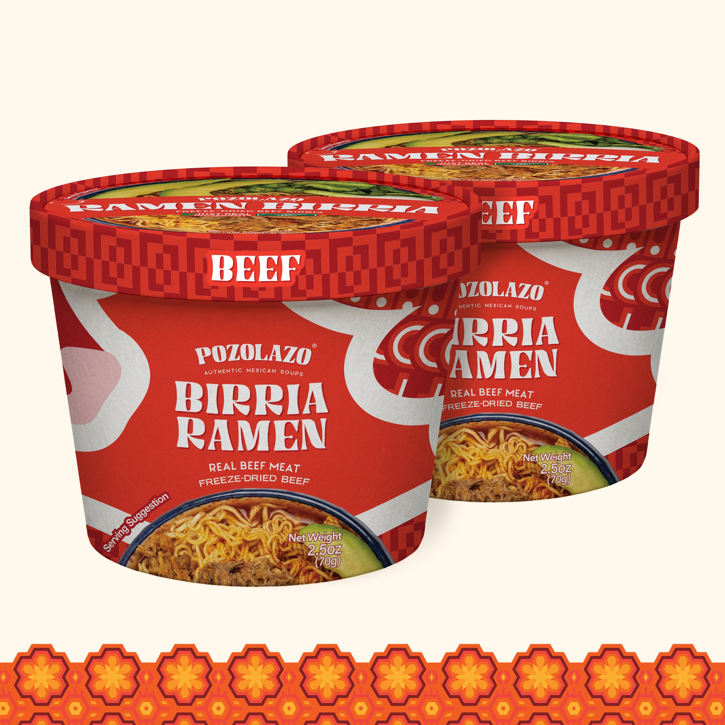 Instant Birria Ramen Bowl with Freeze-Dried Beef