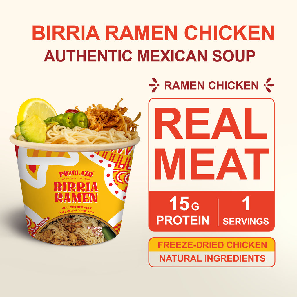 Birria Ramen CHICKEN On-The-Go Bowl
