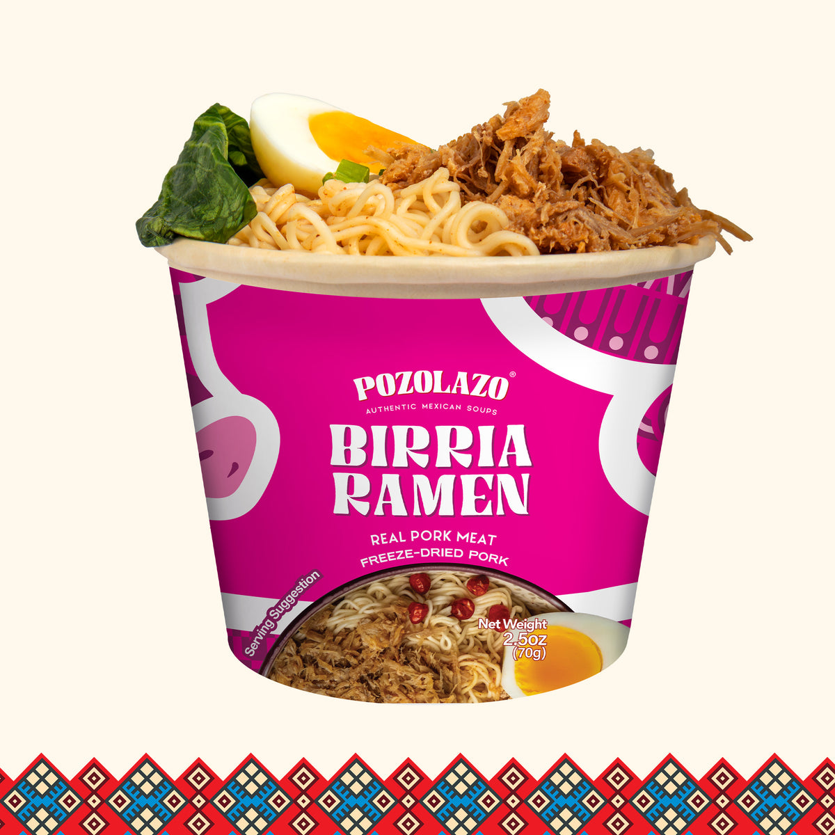 Birria Ramen PORK On-The-Go Bowl